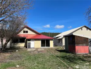 Alley Access to back of property