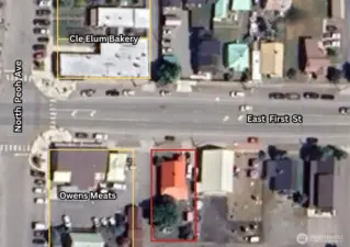 Highest Foot Traffic Corner in Cle Elum