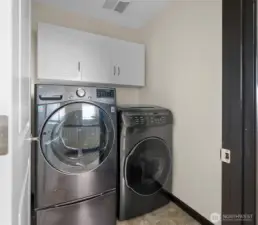 Laundry is Conveniently Upstairs.