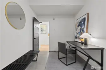 Bonus room on the main floor with separate entrance.