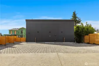 Parking pad, EV ready!