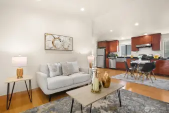 Open concept main living area