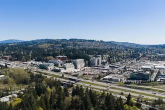 Factoria just minutes away