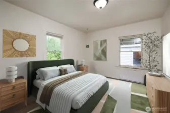 Primary bedroom on main floor