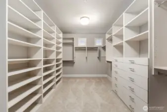 Primary Walk-in closet