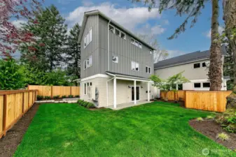 Big fenced yard!