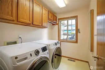 main floor laundry