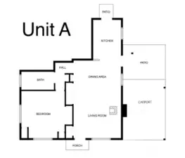 A floor plan