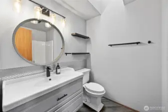 Hall bath