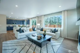 Image of model home of same plan. Colors/finishes may vary.