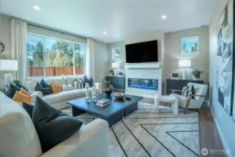 Image of model home of same plan. Colors/finishes may vary.