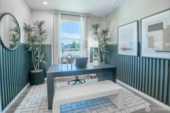 Image of model home of same plan. Colors/finishes may vary.