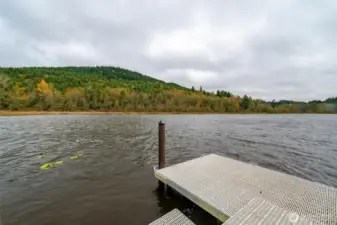 Electric trolling motors are allowed on the lake that is annually stocked with trout.