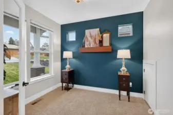 Office located on main level near front door
