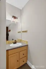 vanity in bedroom #1