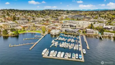 Just blocks from the waterfront—this unbeatable location gives you instant access to Lake Washington's scenic shoreline and a vibrant marina.