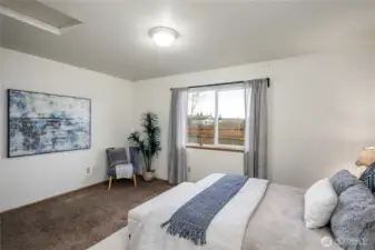 Primary Bedroom from Bath