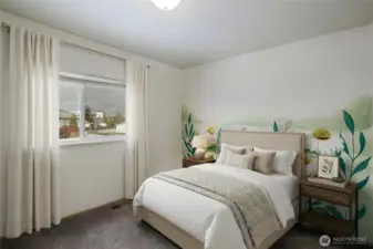 Bedroom 3 Virtual Stage