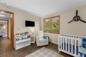 Extra bedrooms have their own wing with bath between