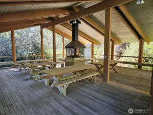 Alternate view of community eating area