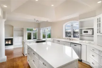 White-on-white kitchen remodeled in 2019