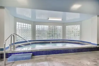 Clubhouse hot tub