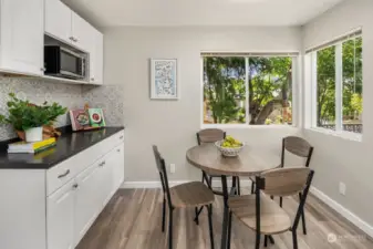 Eat-in kitchen dining area