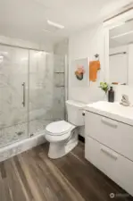 Lower floor bathroom