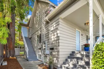 Stairs to ADU/legal duplex