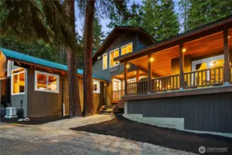 Side of home with access to home and ADU