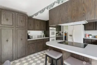 Large Kitchen with Tons of Cabinet Space