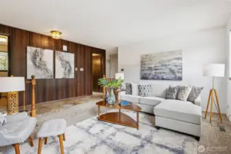 Family Room with Fireplace