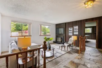 Family Room with Fireplace