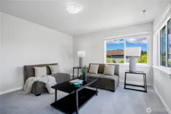 Upper level: Loft/ Media room/ gym/ office/ 5th BR