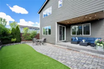 Enjoy low maintenance yard
