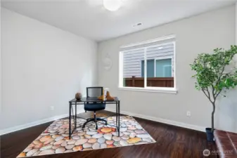 MAIN FLOOR BONUS GENEROUS SIZE ROOM: make it BR or Office