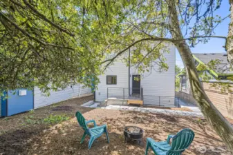 The backyard has endless possibilities.