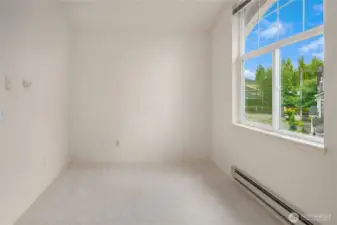 SECONDARY BEDROOM WITH VAULTED CEILINGS