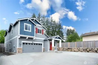 Front of the house