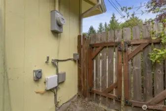 RV or EV hookup