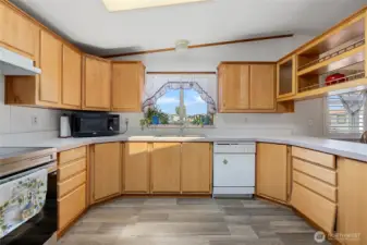 Kitchen with a view