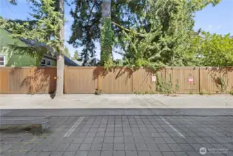 Second deeded parking spot, #6