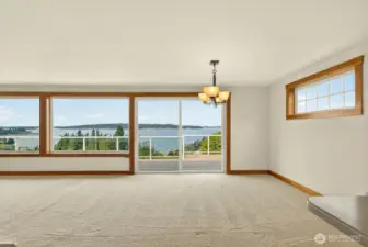 Facing North from Kitchen