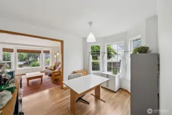 Formal dining to formal living