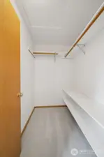 Walk in closet