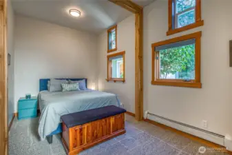 Main level guest bedroom.