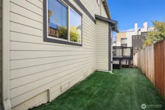 Turf yards are easy!