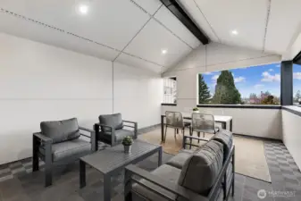 On a clear day, the view of the Olympic Mountains is hard to beat.