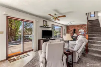 lower level living room a