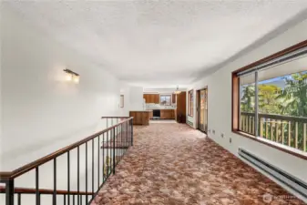 upper living space